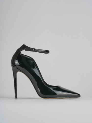 Décolleté tacco 11cm vernice nero