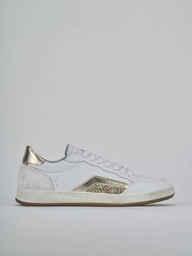 Sneakers pelle bianco
