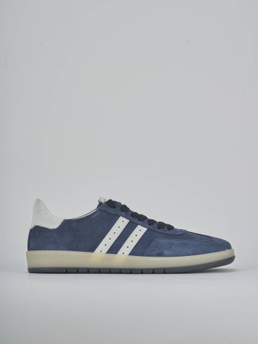 Sneakers camoscio blu