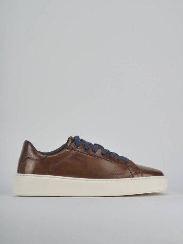Zapatillas deportivas marrón cuero