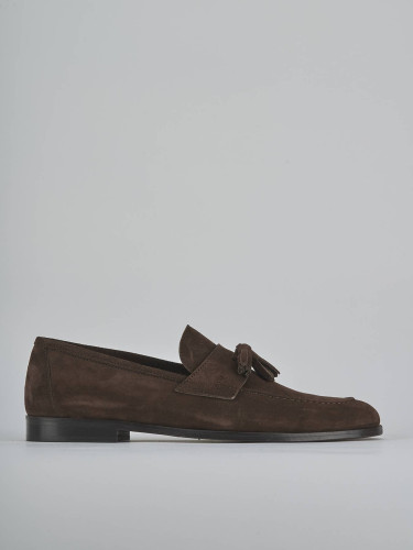 Mocasines marrón oscuro ante