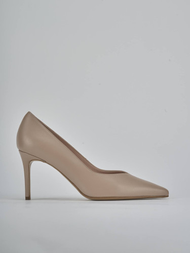 Pumps heel 7 cm pink leather