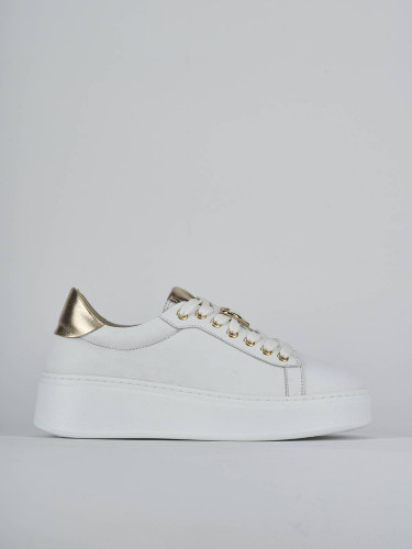 Zapatillas deportivas blanco cuero