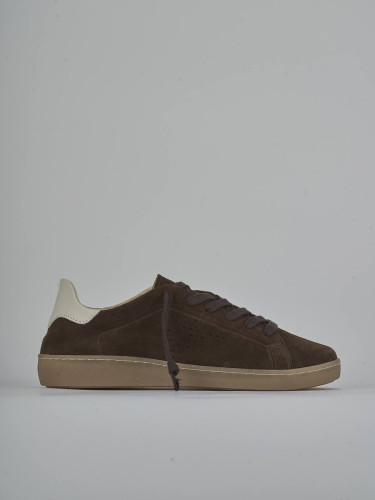 Zapatillas deportivas marrón oscuro ante