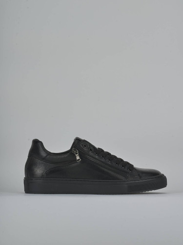Sneakers pelle nero