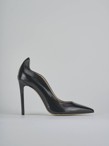 Pumps heel 10 cm black patent