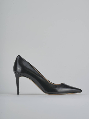 Décolleté tacco 7cm vernice nero