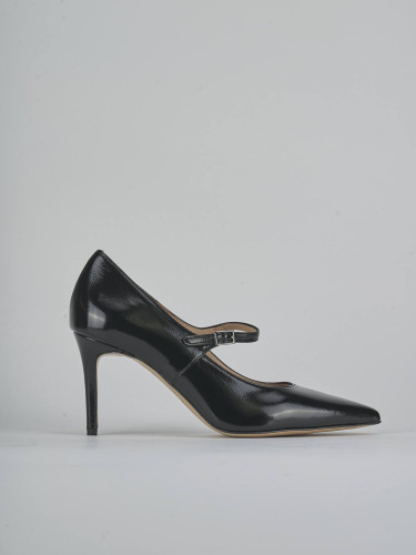Décolleté tacco 7cm vernice nero