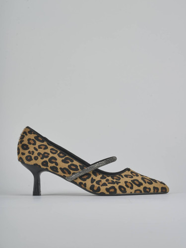 Pumps heel 5 cm multicolor horsy