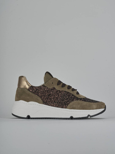 Zapatillas deportivas marrón oscuro ante