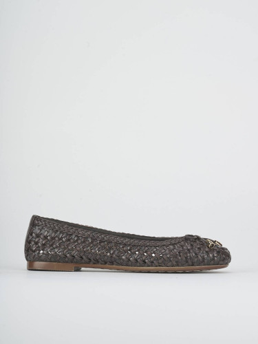 Ballerine tacco 1cm pelle testa