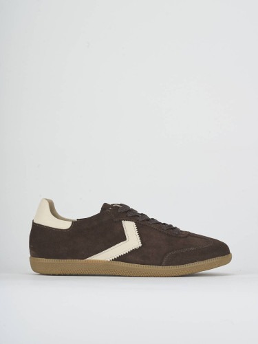 Sneakers dark brown suede