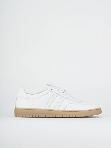 Sneakers pelle bianco