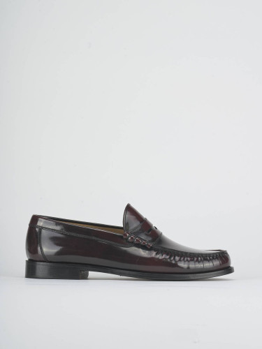 Mocassini pelle bordo'
