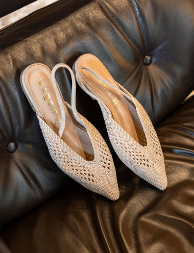 Bailarinas beis tejido