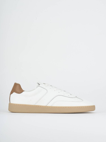 Zapatillas deportivas blanco cuero