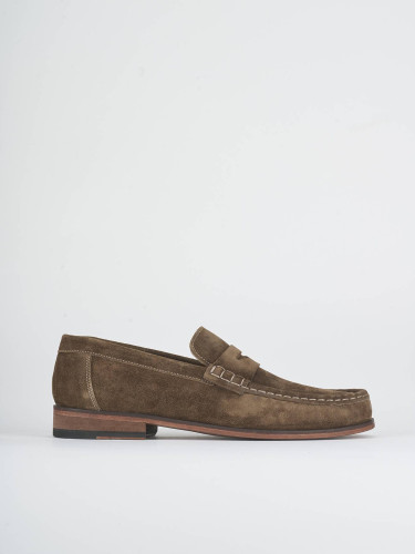 Mocasines marrón ante