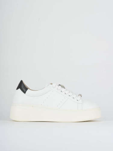 Zapatillas deportivas blanco cuero