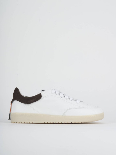 Sneakers pelle bianco