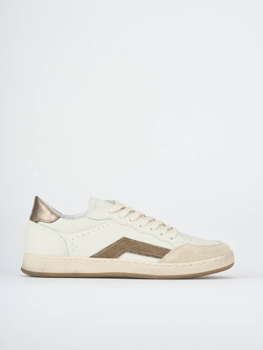 Zapatillas deportivas blanco cuero