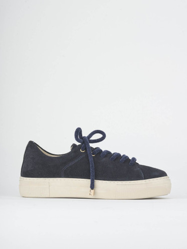 Sneakers blu suede