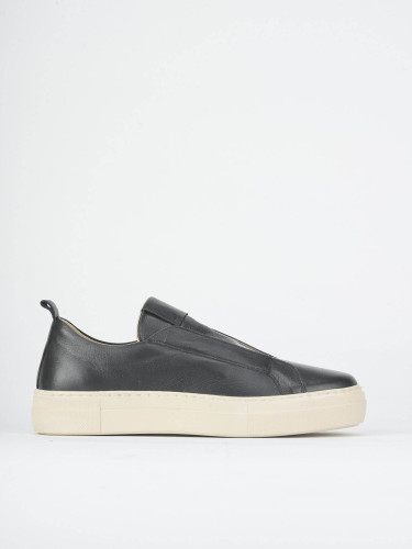 Zapatillas deportivas negro cuero