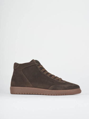 Zapatillas deportivas marrón oscuro ante