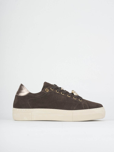 Zapatillas deportivas marrón oscuro ante