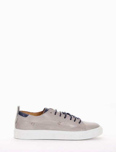 Zapatillas deportivas beis cuero