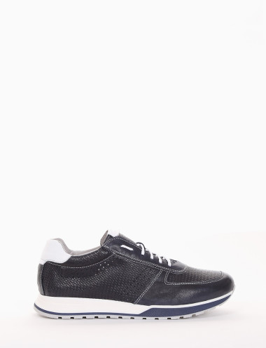 Zapatillas deportivas azul cuero