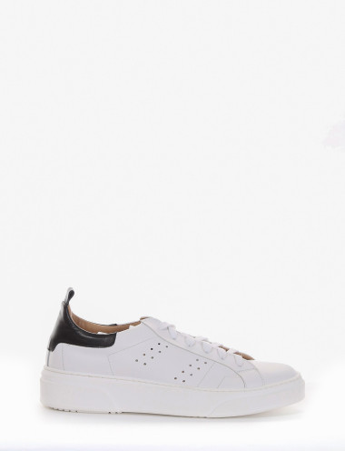 Zapatillas deportivas blanco cuero