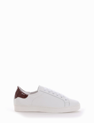Zapatillas deportivas blanco cuero