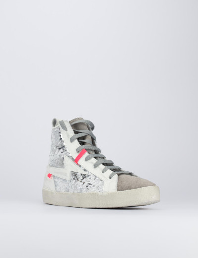 Sneakers camoscio grigio