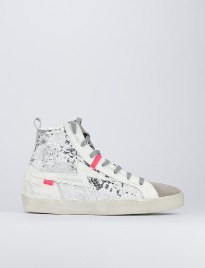 Sneakers camoscio grigio