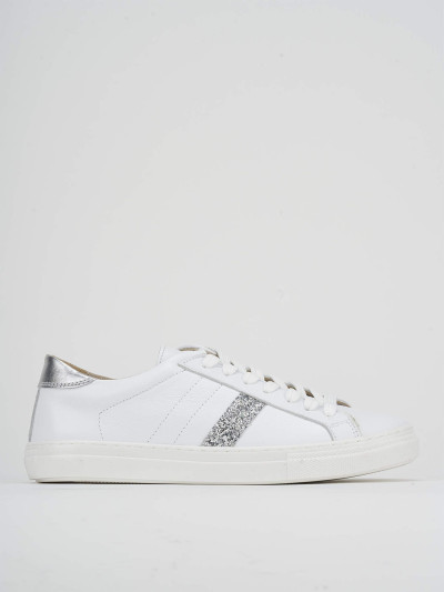 Sneakers pelle bianco