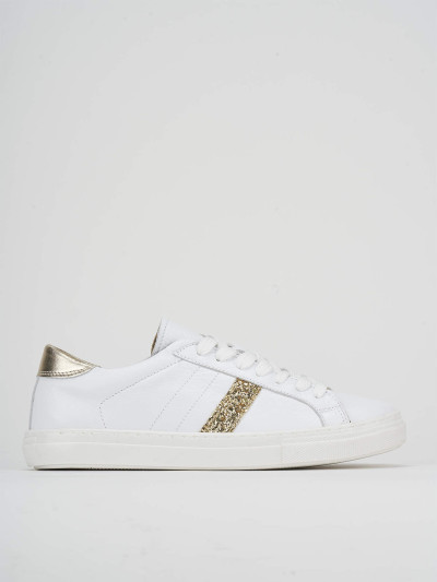 Sneakers pelle bianco