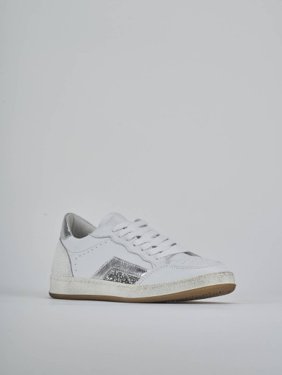 Sneakers pelle bianco
