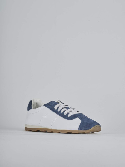 Sneakers camoscio bianco