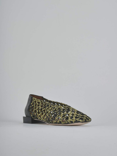 Ballerine tacco 1cm pelle nero