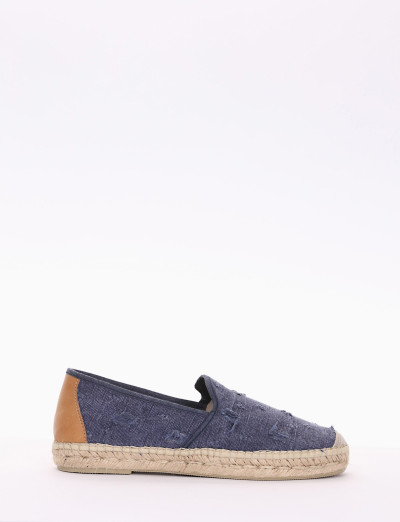 Espadrillas / mocassino basso blu