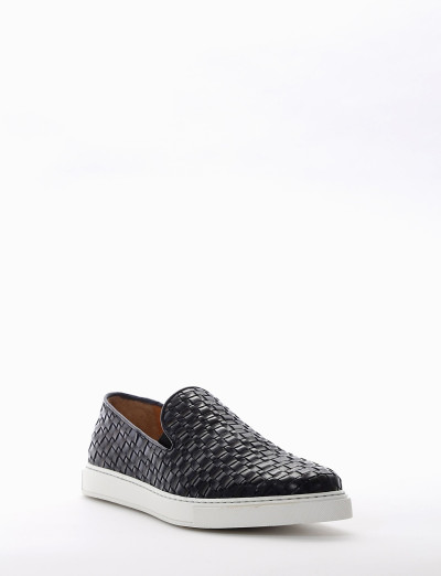 Slip-on intrecciato