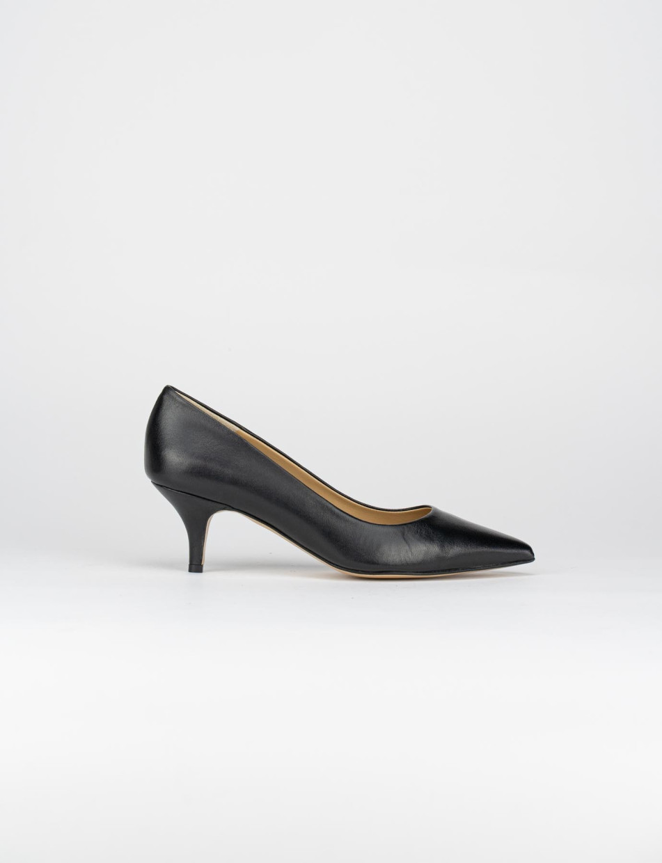 Decolte tacco 5 cm nero
