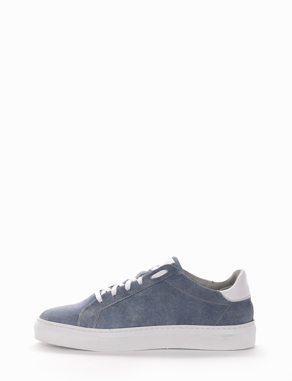 Sneakers blu chamois