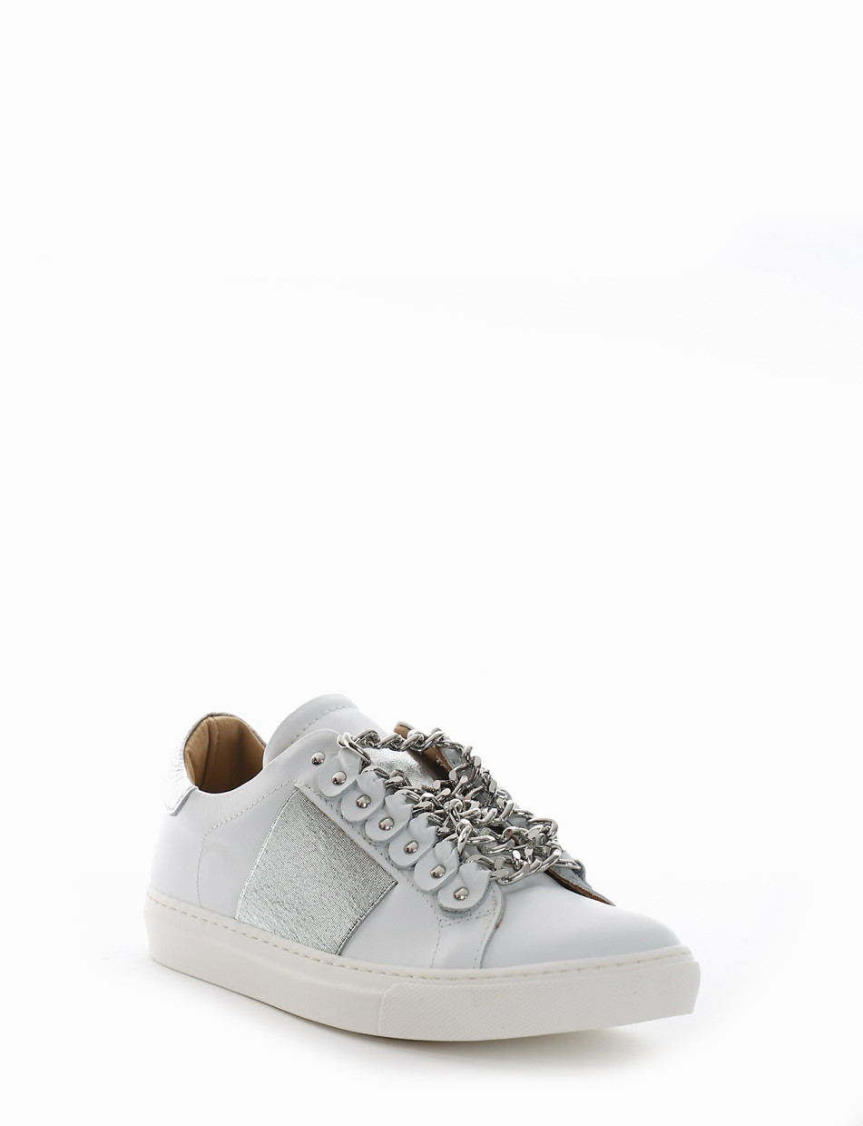 Sneakers white leather