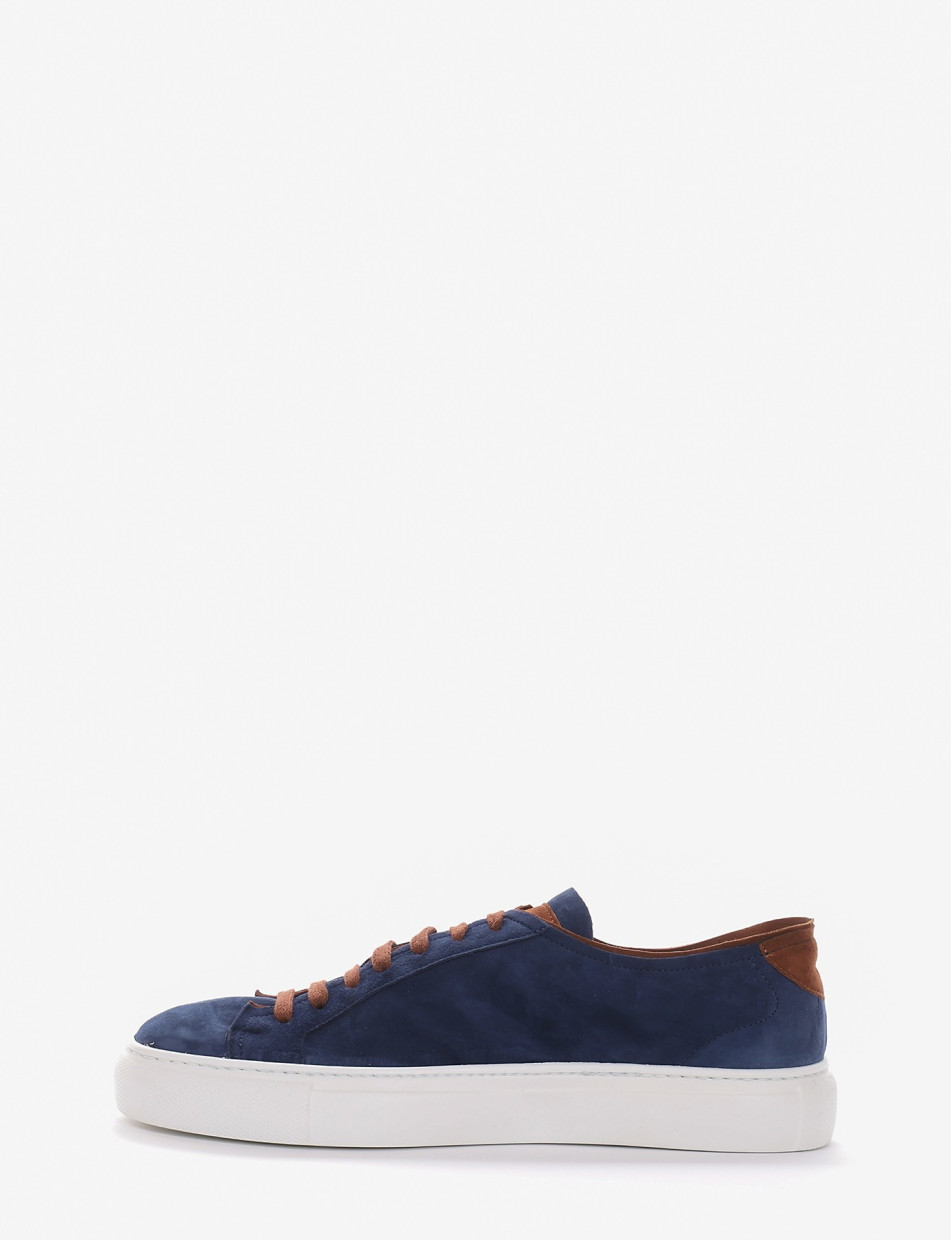 Sneakers blu chamois