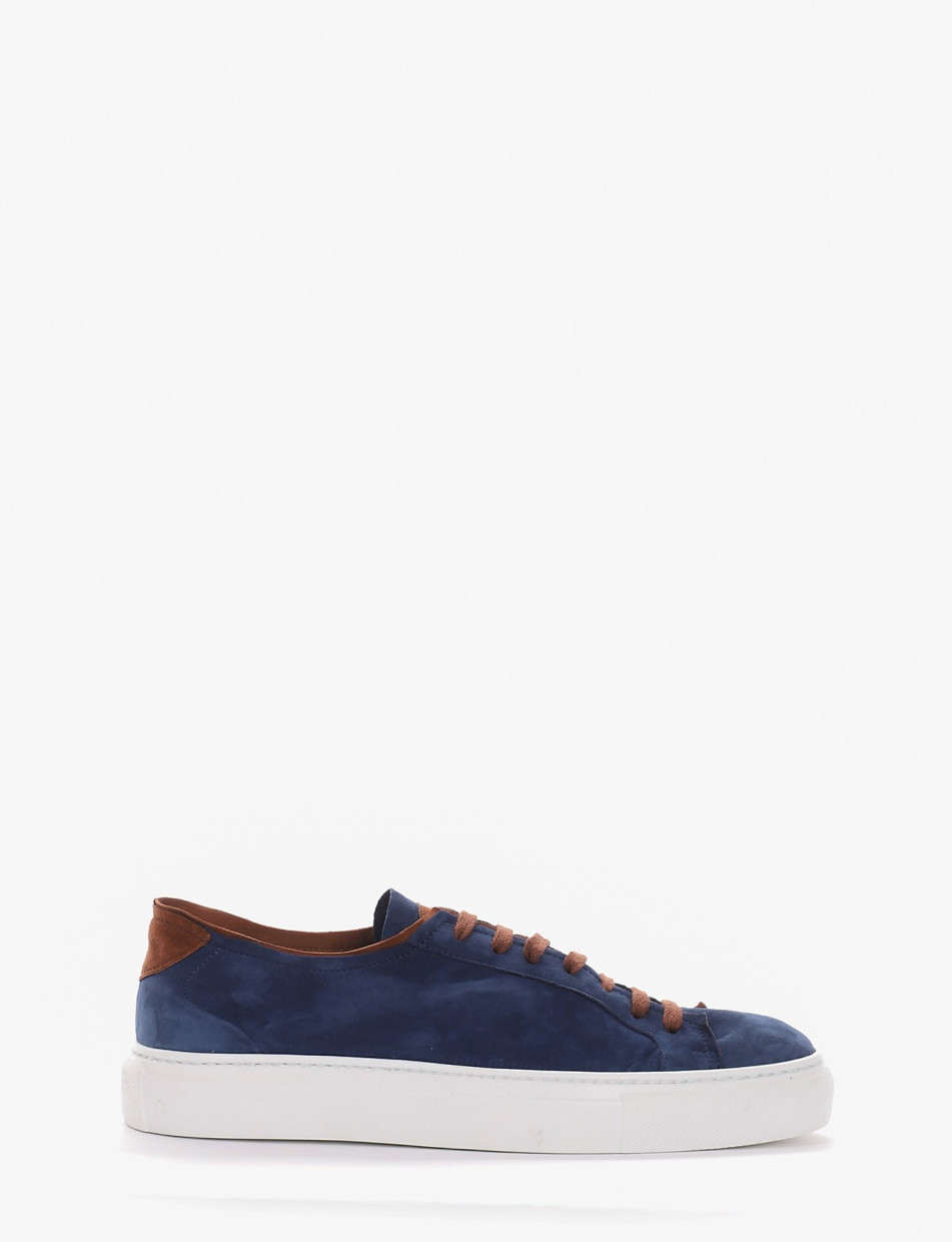 Sneakers blu chamois