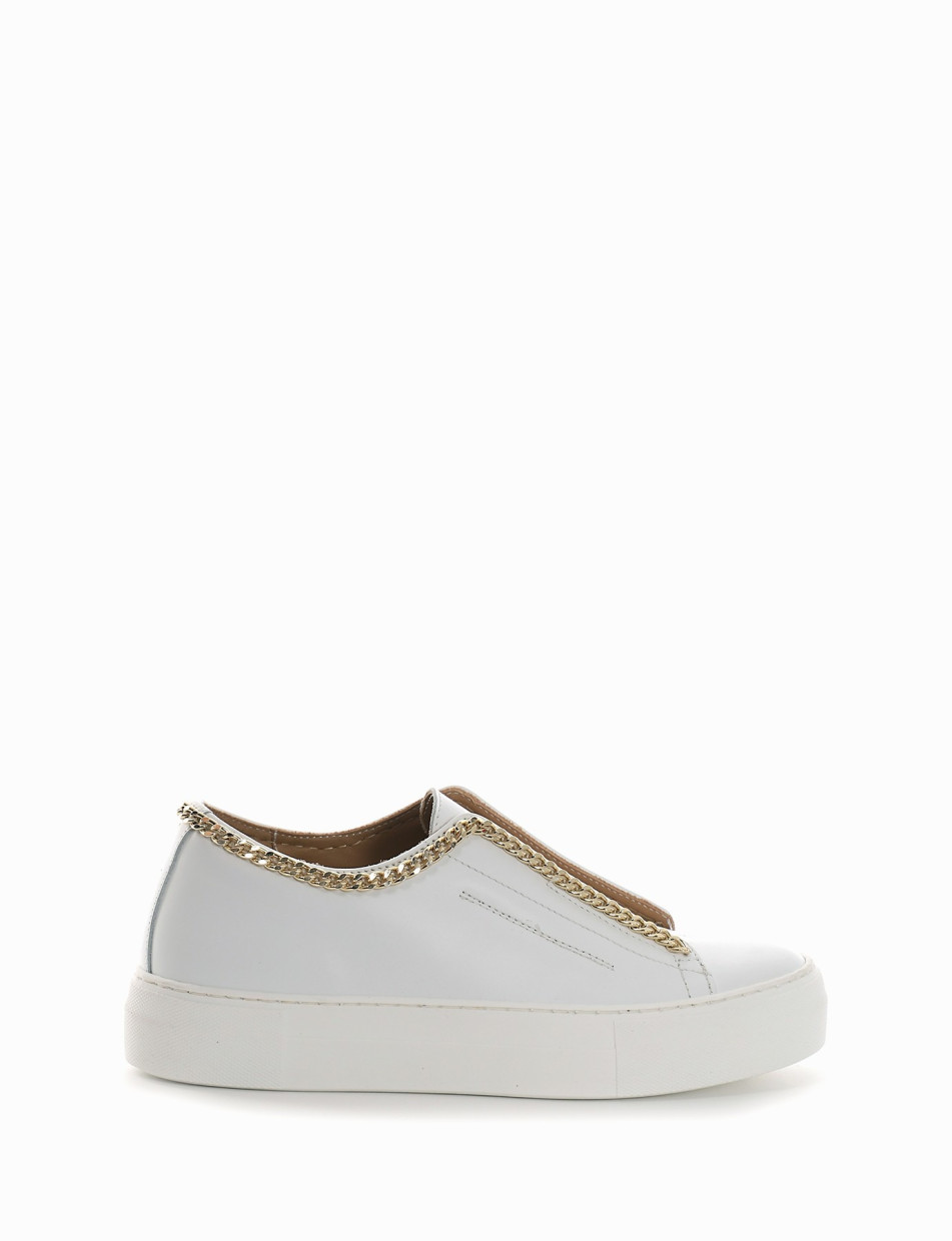 Sneakers white leather