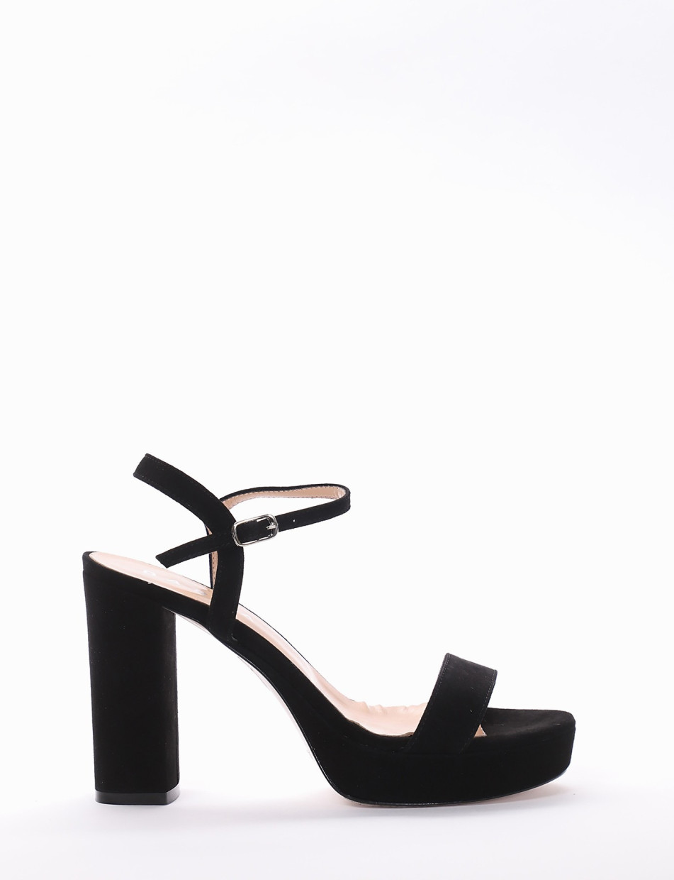 New Look Wide Fit WIDE FIT - High heeled sandals - black - Zalando.de