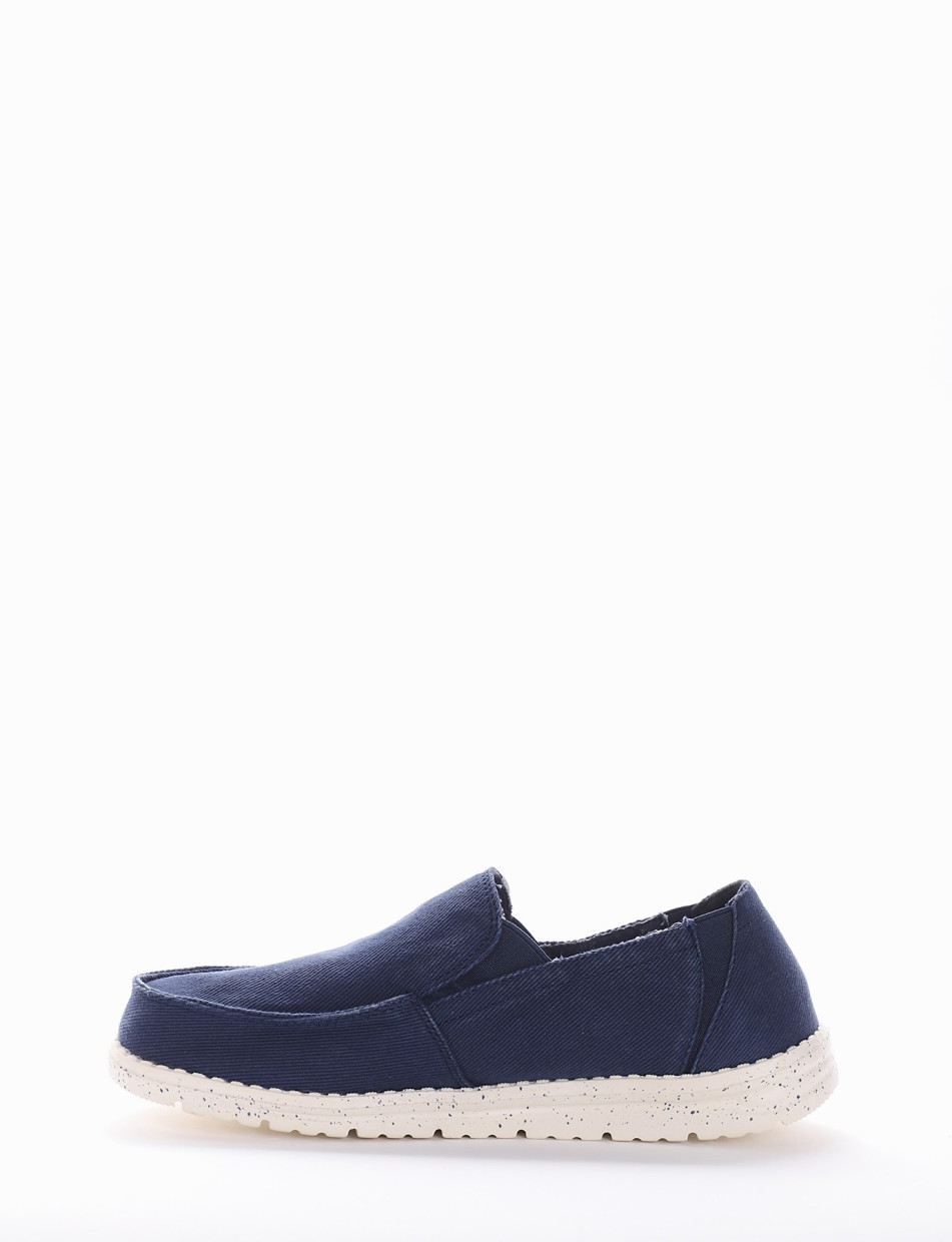 Sneakers blu canvas