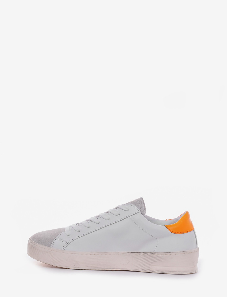 Sneakers white leather